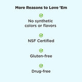 OLLY Kids Chillax, Magnesium Gummies Plus L-Theanine, Lemon Balm, Calm Chews for Kids 4+, Sherbet Flavor - 50 Count