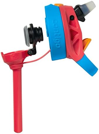 Contigo 14oz Kids Cleanable Water Bottle with Silicone Straw and Spill-Proof Lid, 2-Pack in Watermelon & Dinos, Dishwasher-Safe
