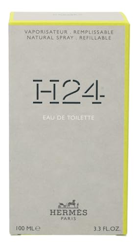 H24 by Hermes for Men 3.3 oz Eau de Toilette Refillable Spray