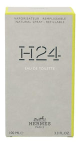 H24 by Hermes for Men 3.3 oz Eau de Toilette Refillable Spray