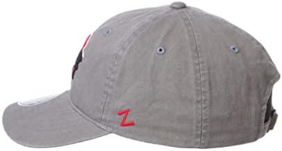 Zephyr Men's Adjustable Scholarship Hat Charcoal