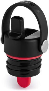 Hydro Flask 24 Oz Stainless Steel Standard Mouth Water Bottle with Flex Straw Cap and Double-Wall Vacuum Insulation