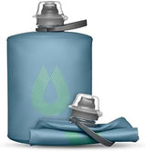 HydraPak Stow - Collapsible Backpacking Water Bottle (350ml, 500ml, 1L) - BPA Free, Ultra Light, Spill-Proof Twist Cap