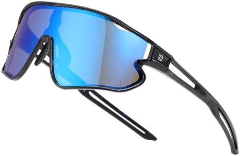 DUCO Kids Sunglasses Youth Baseball Sun Glasses Lightweight TR90 Frame UV400 Sports Cycling Shades for Boys Girls DK268