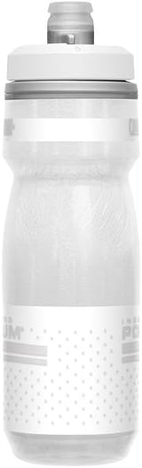 CamelBak Podium Chill Insulated Bike Water Bottle - Easy Squeeze Bottle - Fits Most Bike Cages - 21oz, Reflective Ghost