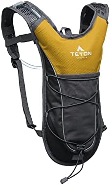 Teton Trailrunner Hydration Backpack, Hydration Pack for Hiking, Running, Cycling, Biking. Lightweight Vest for Men and Women. Sewn-in Rain Cover, 2L Water Bladder Included