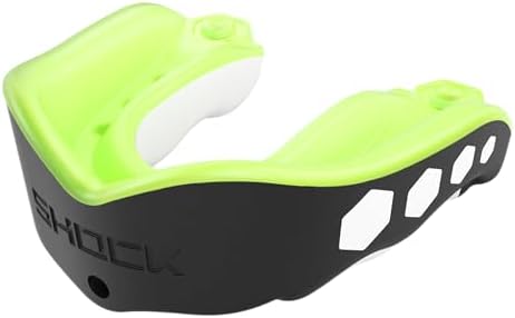 Shock Doctor Mouth Guard Sports, Hockey, Lacrosse, Baseball, Wrestling Moutguard, Gel Max Heavy Duty Protection & Custom Fit, Football Mouth Guard with Strap, Adult & Youth Mouthguard
