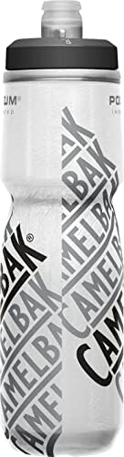 CamelBak Podium Chill Insulated Bike Water Bottle - Easy Squeeze Bottle - Fits Most Bike Cages - 24oz, Race Edition