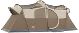 Coleman WeatherMaster 10-Person Tent with Rainfly & Room Divider, Spacious Weatherproof Family Tent with Carry Bag