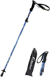 Aluminum Collapsible Ultralight Travel Trekking Hiking Pole for Men and Women