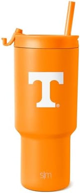 Simple Modern Officially Licensed 30oz Tumbler with Flip Lid and Straws | Insulated Cup Stainless Steel | Gifts for Men | Trek Collection