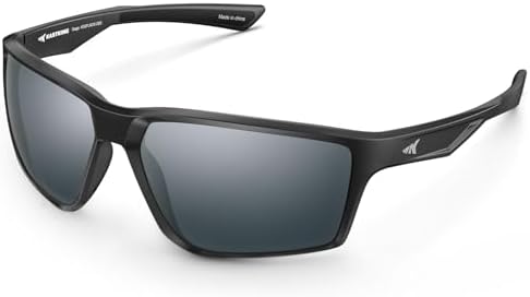 KastKing Osage Polarized Sport Sunglasses for Men and Women, Ideal for Driving Fishing Cycling Running, UV Protection