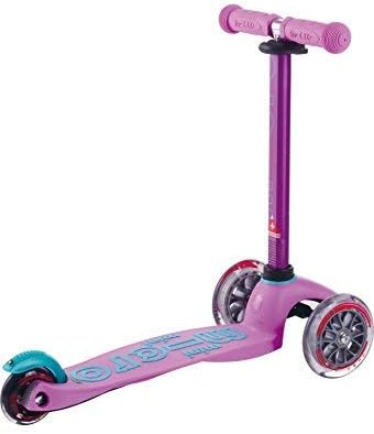 Micro Kickboard - Mini Deluxe - Three Wheeled, Lean-to-Steer Swiss-Designed Micro Scooter