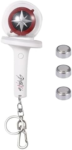 Kpop Stray Kids Light Stick Ver 2 Keychain Concert Fan Gift SKZ Goods Light Stick Color and Speed Adjustable Includes 15 Modes