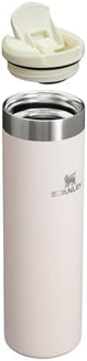 Stanley AeroLight Transit Bottle 20 oz | Locking Drink Through Lid | Leak Resistant Water Bottle or Coffee Travel Mug | Lightweight Insulated Stainless Steel | BPA-Free | Rose Quartz