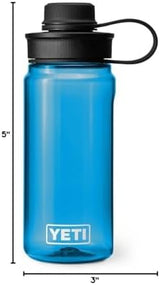YETI Yonder Water Bottle with Yonder Tether Cap, Lightweight, Leakproof and BPA-Free