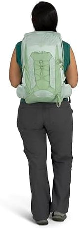 Osprey Tempest 11L Women's Lightweight Hiking Backpack with Hipbelt, Frosty Mint Green/Botanica