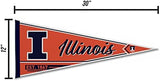 Rico Industries NCAA Classic 12" x 30" Felt Wall Décor Pennant - Great for Home/Bed Room/Man Cave Décor