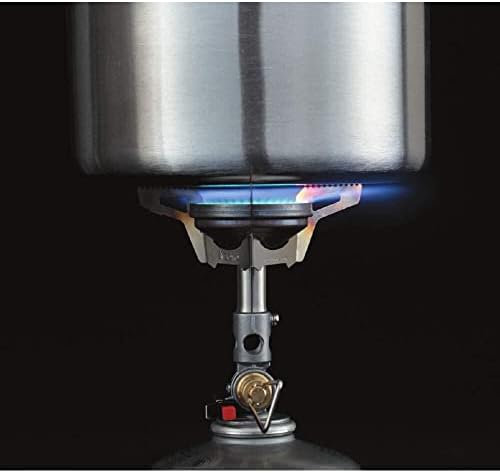 SOTO Windmaster Stove with 4Flex - Canister Stove for Windy Weather - Durable with Windscreen and Micro Regulator Valve System - Canister not Included