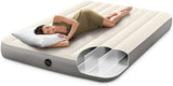 Intex 64103E Dura-Beam Standard Single-High Air Mattress: Fiber-Tech - Queen Size - 10in Bed Height - 600lb Weight Capacity - Pump Sold Separately