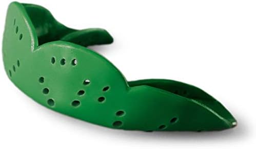 SISU Aero Medium Mouthguard, Forest Green - 1.6mm Thin - Custom-Molded Fit - Slim Design - Remoldable Up to 20 Times - for Team Sports - Non Toxic