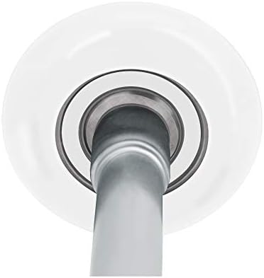 XiKe 10 Pack White 2" Nylon Garage Door Roller 4" Stem, Quiet/Durable and High Load, Use 6200-2RS Double Seals Precision Bearings.