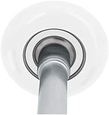 XiKe 10 Pack White 2" Nylon Garage Door Roller 4" Stem, Quiet/Durable and High Load, Use 6200-2RS Double Seals Precision Bearings.