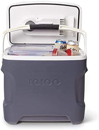 Igloo Iceless Thermoelectric Cooler, Portable Cooler Electric, Plug-in 12V Camping Fridge Cooler, Electric Ice Chest, Hielera Electrica