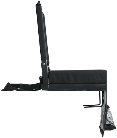 SPORT BEATS Stadium Seats with Back Support Bleacher Chairs with Back and Cushion Thick Padded Bleacher Seats Includes Shoulder Strap