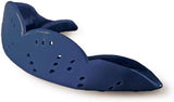 SISU Aero Medium Mouthguard, Noble Navy - 1.6mm Thin - Custom-Molded Fit - Slim Design - Remoldable Up to 20 Times - for Team Sports - Non Toxic