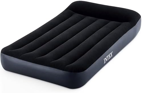 Intex Dura-Beam Standard Pillow Rest Classic Air Mattress Series with Internal Pump