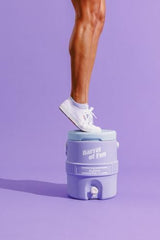 Igloo 2-Gallon Retro Party Water Jug Cooler, Lilac Breeze