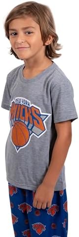 Ultra Game Youth NBA Official 2 Piece T-Shirt & Lounge Pants Pajama Set