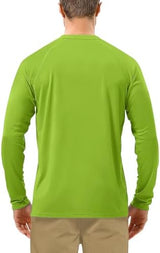 Roadbox Mens UPF 50+ UV Sun Protection Shirts Outdoor Long Sleeve SPF Rash Guard for Fishing Hiking Swimming Running