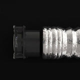 Oniissy Kitchen Exhaust Fan Ventilation Fan,Smoke Absorber Fume Extractor Fan Pipe Duct Exhuast Fan USB Adjustable Speed,for Home Bathroom Garage(Fan plus 6m pipe)