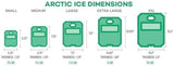 Arctic Ice Alaskan Series Long Lasting Reusable Ice Pack - Freezes at 32° Fahrenheit - Keeps Food & Drinks Cool Without The Risk of Freezing