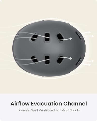 OutdoorMaster Skateboard Cycling Helmet - Two Removable Liners Ventilation Multi-Sport Scooter Roller Skate Inline Skating Rollerblading for Kids, Youth & Adults