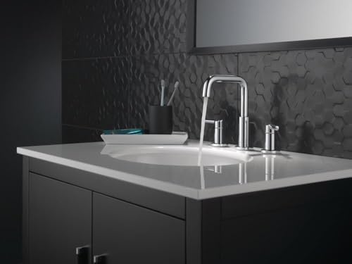 Delta 35849LF Nicoli Bathroom Faucet, Lever Handle, Chrome