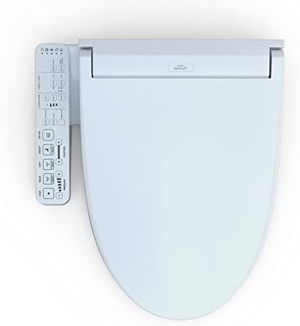 TOTO SW3074#01 WASHLET C2 Electronic Bidet Toilet Seat with PREMIST and EWATER+ Wand Cleaning, Elongated, Cotton White