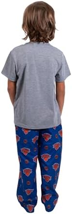 Ultra Game Youth NBA Official 2 Piece T-Shirt & Lounge Pants Pajama Set