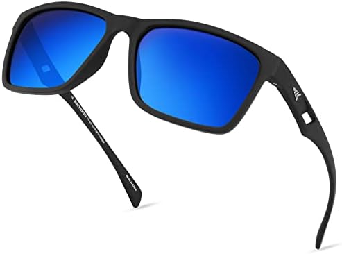 KastKing FlatRock Polarized Sport Sunglasses for Men and Women, Ideal for Driving Fishing Cycling Running, UV Protection