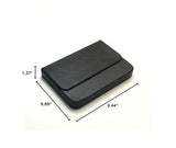 MIVLXLX Leather 12 Fountain Pen/Pencil Tray Case Organizer, Fashion Design, Handmade, Magnetic Closure with Drawer, Christmas Gift for Man/Woman/Office, 12 Slots(black)