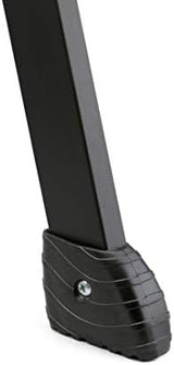 Rubbermaid 3-Step Steel Ladder, Folding Step Stool with Hand Grip and Non-Slip Feet, Black, Tested to ANSI US Safety Standards, No Assembly Required