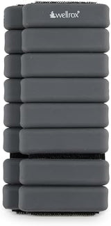 Weighted Bangles – Adjustable Ankle and Wrist Weights for Women & Men – Set of Ankle Weights 2 lbs (1 lb Each Wrist Weight) | Weighted Arm Bands for Pilates, Yoga, Running & Walking