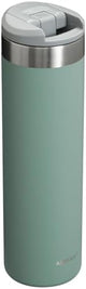 Stanley AeroLight Transit Bottle 20 oz | Locking Drink Through Lid | Leak Resistant Water Bottle or Coffee Travel Mug | Lightweight Insulated Stainless Steel | BPA-Free | Shale