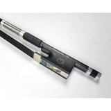 WinsterBow Carbon Fiber Violin Bow 4/4 Size Violin Bow Unbleached Black Horse Hair Art No.VBN108