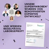 fairment SuperMikroben® - 60 Capsules per Glass | Vegan | + with Acacia Fibres and Zinc | Easy to Use | 1 x Glass
