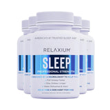 5-Pack Relaxium Sleep Natural Dietary Supplement for Better Sleep (300 Capsules)