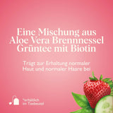 Twinings Glow Green Tea with Aloe Vera & Nettle with Biotin - Soothing Herbal Tea Blend for Natural Support of Skin and Hair, Pack of 12 (10 Bags Each)