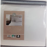 Cotton Bliss King White Sheet Set 300 TC 4pc 100% Cotton Sheet Set Soft New